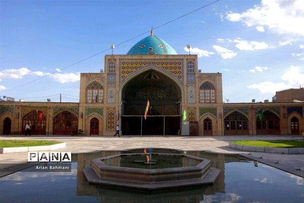 نمایی از مسجد جامع زنجان