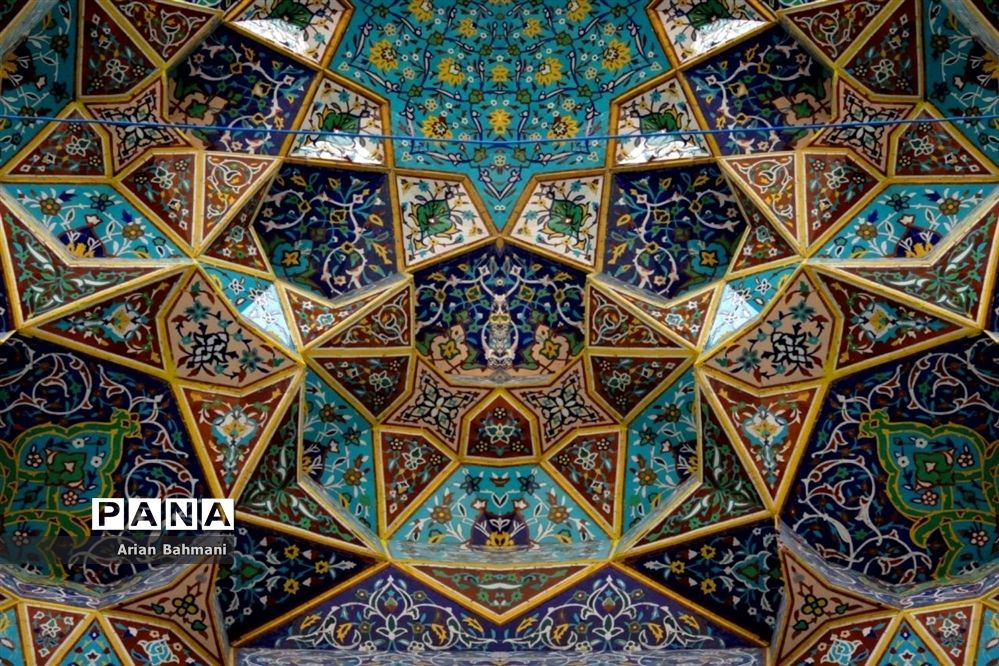 نمایی از مسجد جامع زنجان