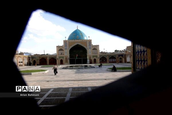 نمایی از مسجد جامع زنجان