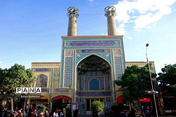 نمایی از مسجد جامع زنجان