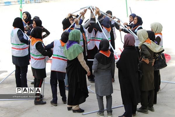 مهارت‌های تشکیلاتی پیشتازان دختر استان یزد