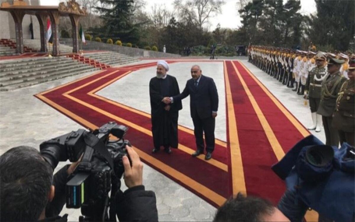 نخست‌وزیر عراق با روحانی دیدار کرد