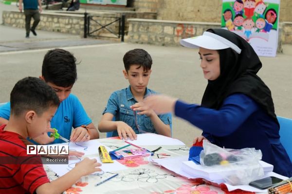 دومین برنامه پویش فصل گرم  کتاب کانون پرورش فکری در ساری