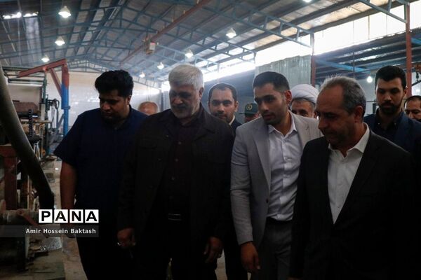 افتتاح شرکت آسوریک کاغذ سلولز آریا توسط استاندار قم