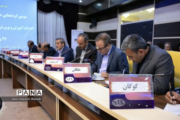 جلسه مشترک شورای معاونان اداره‌کل ومدیران و روسای آموزش و پرورش نواحی و مناطق استان
