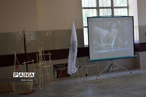 مراسم اختتامیه اردوی استانی دختران پیشتاز سازمان دانش‌آموزی فارس