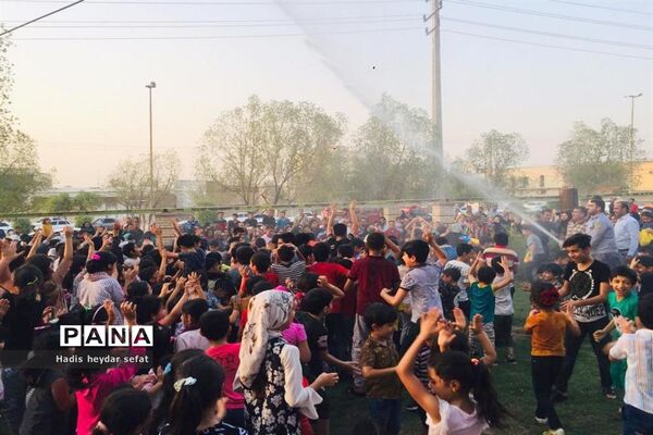 دومین جشنواره آب بازی در پارک والفجر برازجان