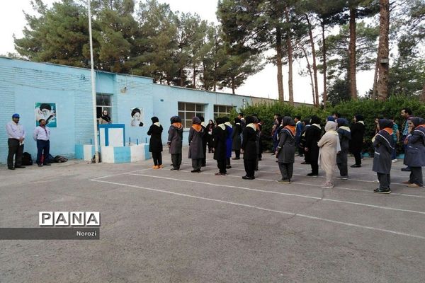 اردوی دانش‌آموزان پیشتاز شهرستان آرادان