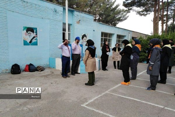 اردوی دانش‌آموزان پیشتاز شهرستان آرادان