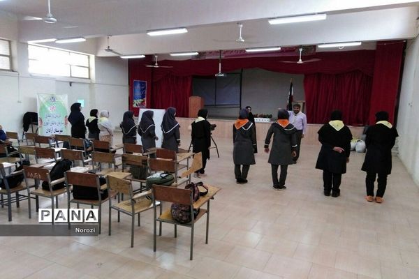 اردوی دانش‌آموزان پیشتاز شهرستان آرادان