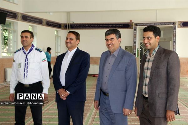 بازدید معاون پرورشی و فرهنگی اداره کل آموزش و پرورش استان از اردوی استانی پیشتازان پسر