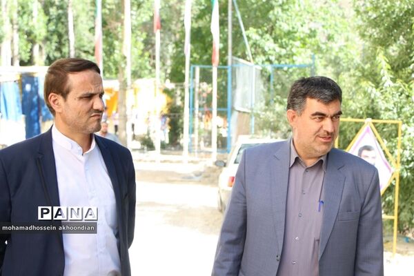بازدید معاون پرورشی و فرهنگی اداره کل آموزش و پرورش استان از اردوی استانی پیشتازان پسر
