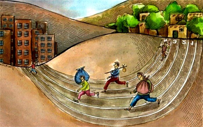 وضعیت مهاجرت در شهرهای ایران + اینفوگرافی