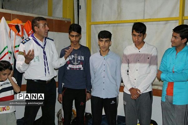 مهارت های تشکیلاتی پیشتازان پسر استان یزد