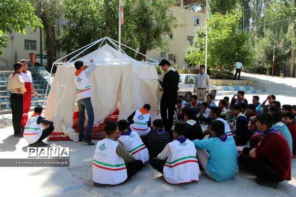 مهارت های تشکیلاتی پیشتازان پسر استان یزد