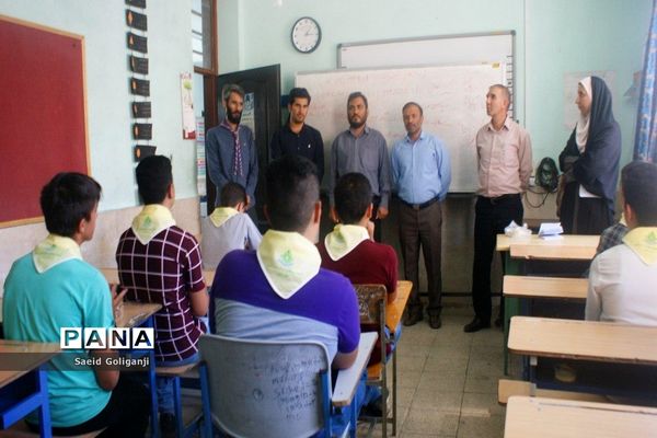 اردوی دانش‌آموزان پیشتاز شهرستان مهدیشهر