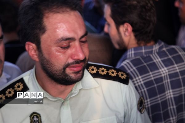 وداع باشکوه با پیکرسرهنگ شهیدعباس بهروزی درخِشت