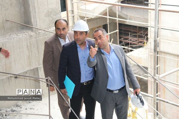 بازدید اعضای شورای اسلامی شهر قدس از پروژه  بیمارستان 160 تختخوابی