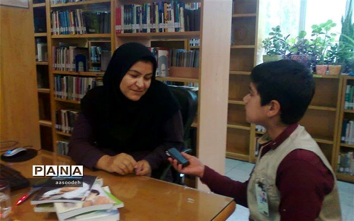 کتابخانه شهیدمدرس کاشمر؛ پاتوقی برای  دانش آموزان در تابستان