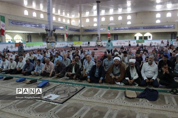 برپایی میز خدمت ادارات در نماز جمعه اسلامشهر
