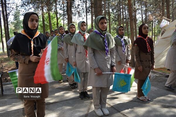 پیش اردوی ملی دختران پیشتاز شهرستان‌های استان تهران در شهریار