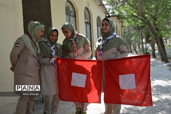 پیش اردوی ملی دختران پیشتاز شهرستان‌های استان تهران در شهریار