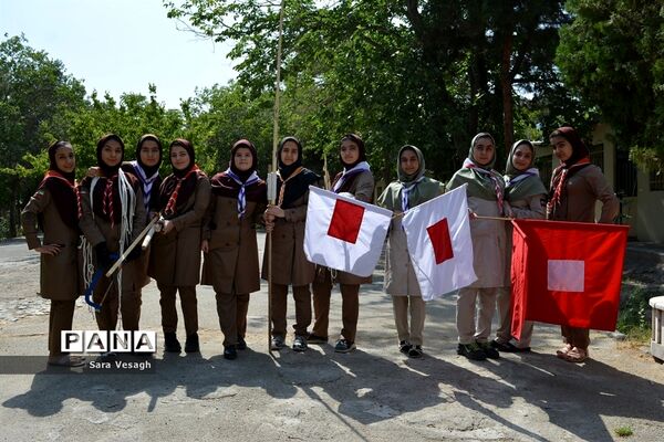 پیش اردوی ملی دختران پیشتاز شهرستان‌های استان تهران در شهریار