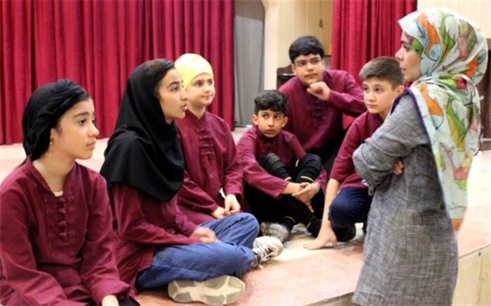 برگزاری دوره آموزشی انجمن هنرهای نمایشی اسلامشهر جهت کودکان و نوجوانان