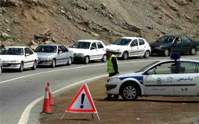 ترافیک سنگین درمحور چالوس