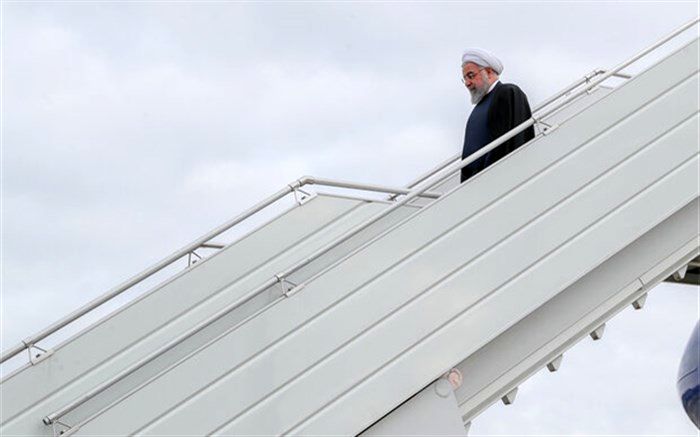 رئیس جمهوری برای افتتاح پروژه های مختلف عمرانی وارد تبریز شد