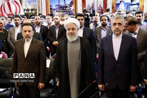 افتتاح بخش گاز نیروگاه سیکل ترکیبی هریس