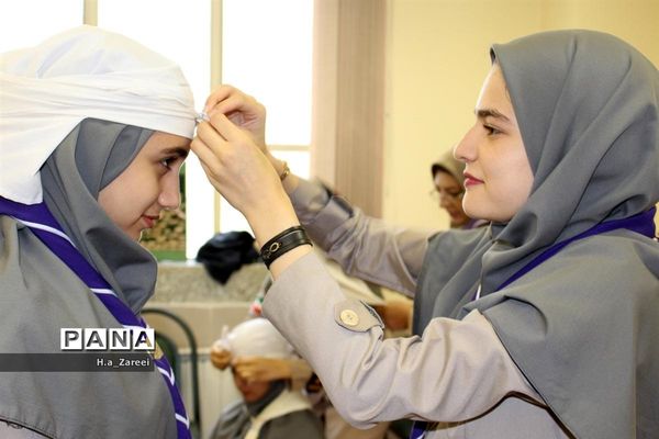 اردوی یک روزه پیشتازان دختر منتخب برای حضور در اردوی ملی