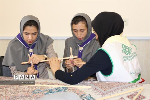 اردوی یک روزه پیشتازان دختر منتخب برای حضور در اردوی ملی