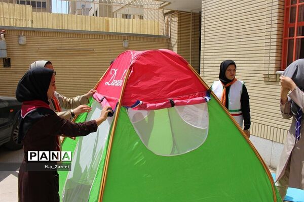 اردوی یک روزه پیشتازان دختر منتخب برای حضور در اردوی ملی
