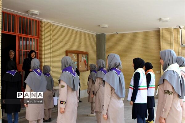اردوی یک روزه پیشتازان دختر منتخب برای حضور در اردوی ملی