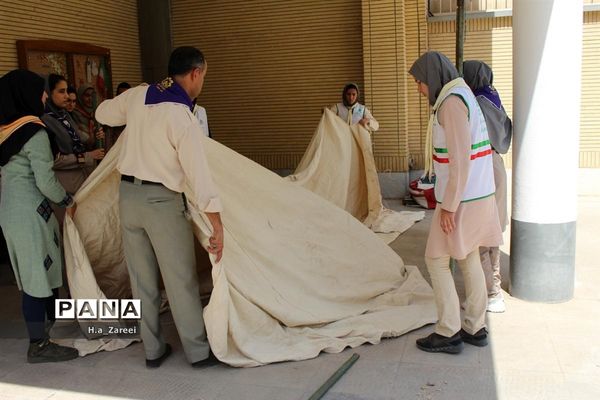 اردوی یک روزه پیشتازان دختر منتخب برای حضور در اردوی ملی