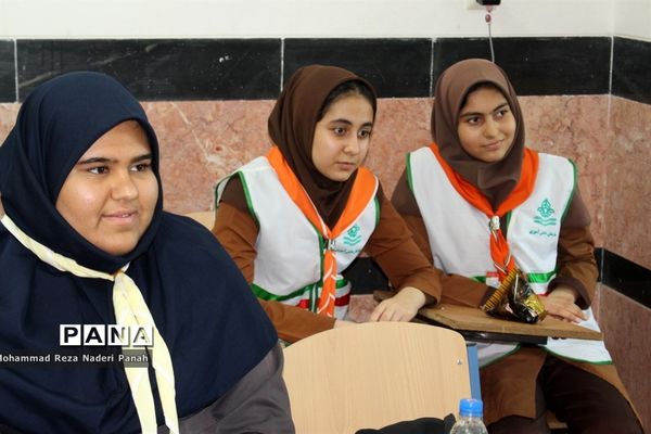 اردوی  استانی  دانش آموزان پیشتاز دختر استان بوشهر -۱