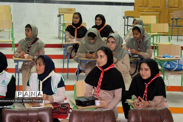 اردوی استانی دانش آموزان پیشتاز دختر استان بوشهر-۲