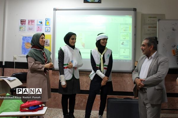 اردوی استانی دانش آموزان پیشتاز دختر استان بوشهر-۲