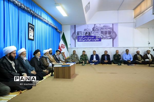 دیدار اعضای شورای هماهنگی تبلیغات اسلامی خراسان جنوبی با حجت الاسلام و المسلمین عبادی