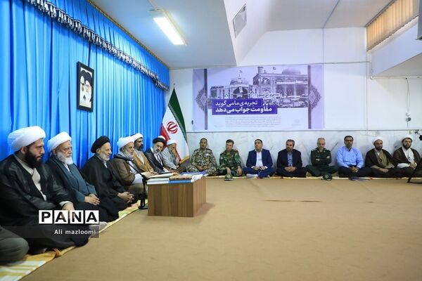 دیدار اعضای شورای هماهنگی تبلیغات اسلامی خراسان جنوبی با حجت الاسلام و المسلمین عبادی