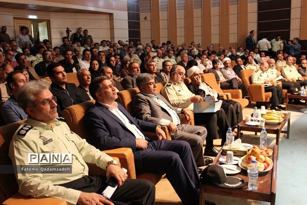 آیین تکریم و معارفه فرمانده نیروی انتظامی اسلامشهر