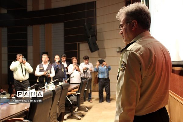 آیین تکریم و معارفه فرمانده نیروی انتظامی اسلامشهر