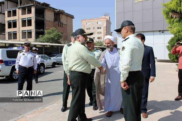 آیین تکریم و معارفه فرمانده نیروی انتظامی اسلامشهر