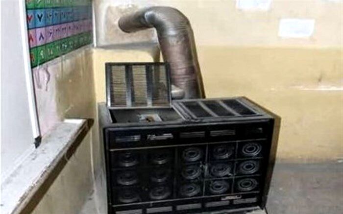 بخاری نفتی 131 مدرسه تا مهرماه تعویض می‌شود