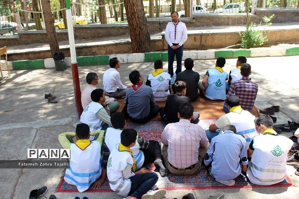 اردوی دانش‌آموزان پسر پیشتاز شهرستان شاهرود-1