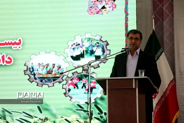 آیین افتتاحیه بیستمین دوره اردوی کشوری دانش آموزان عشایر سراسر کشور