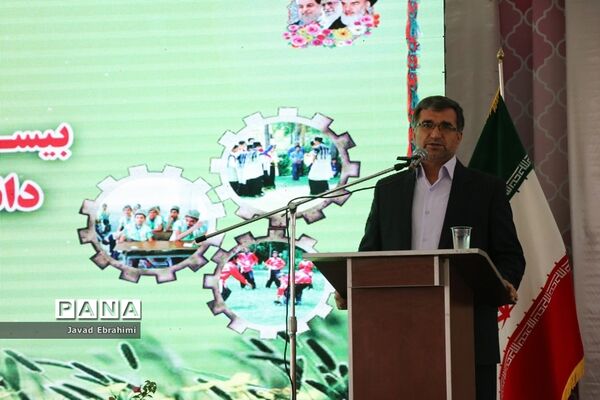 آیین افتتاحیه بیستمین دوره اردوی کشوری دانش آموزان عشایر سراسر کشور