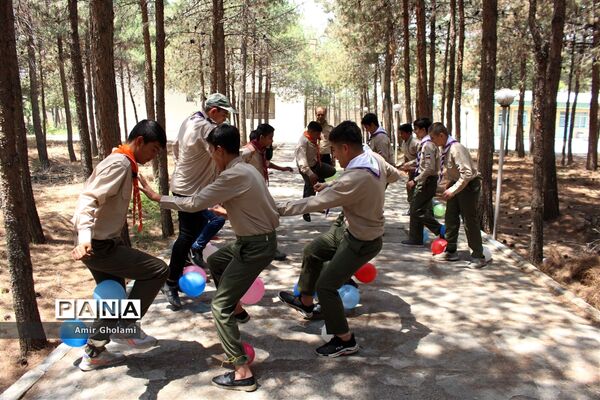 تلاش و تمرین پیشتازان پسر شهرستان‌های استان تهران برای حضور موفق در اردوی ملی