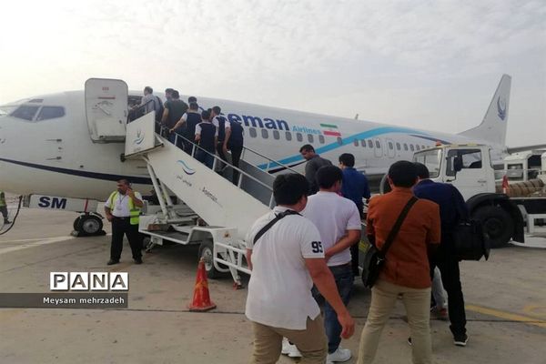 اعزام کاروان ورزشى دانش‌آموزان استان بوشهر به سى و ششمین دوره مسابقات قهرمانى دانش‌آموزان کشور